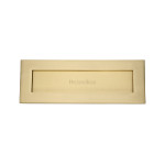 M Marcus Heritage Brass Letterplate 356 x 127mm
